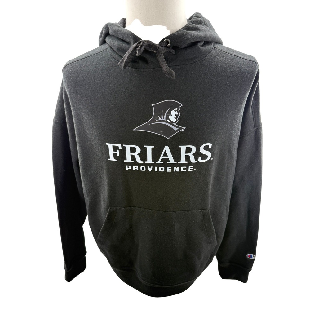 Champion Providence Friars Hoodie Sweatshirt Black Mens XLarge‎ New